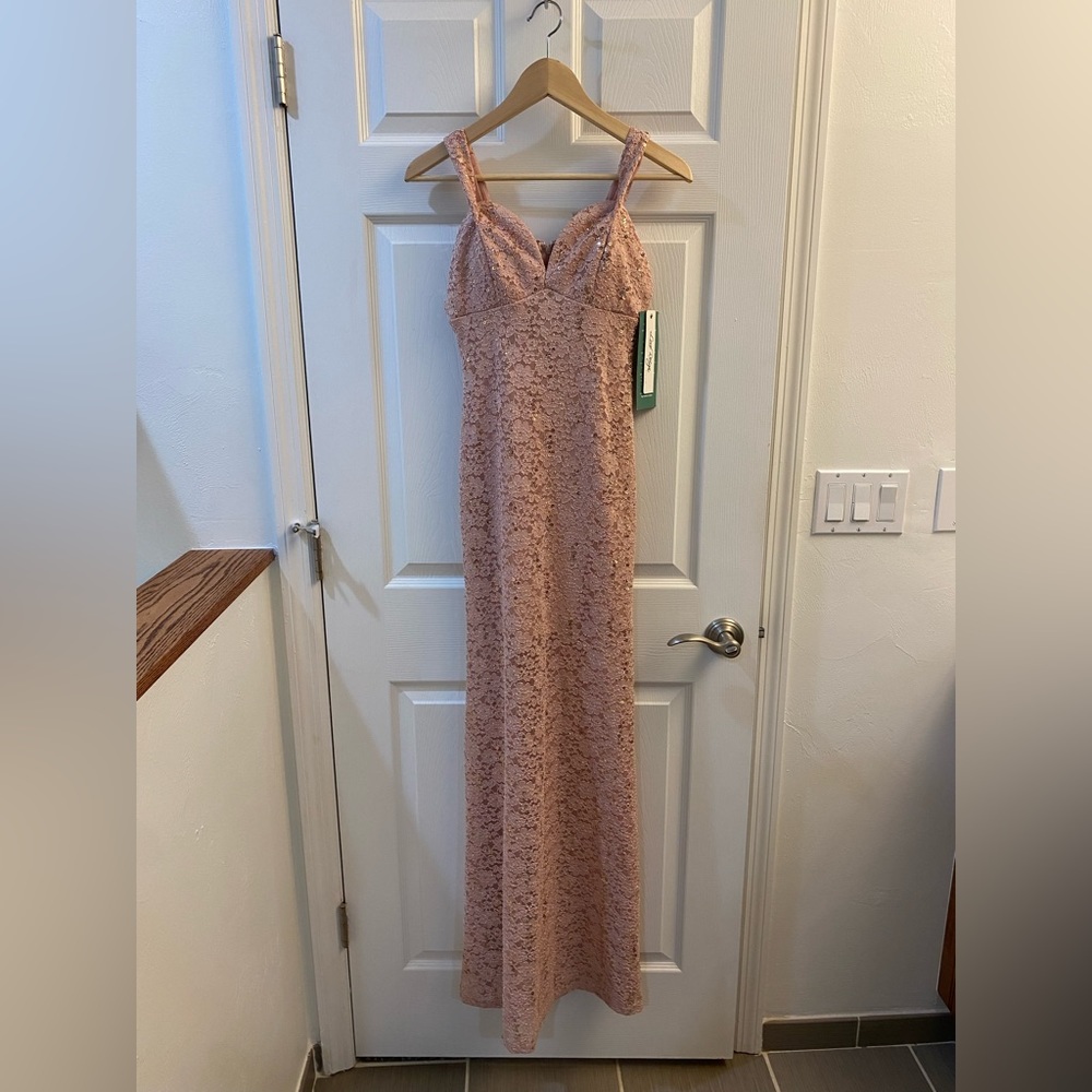 Pink Sequence/Lace Dress Size 3